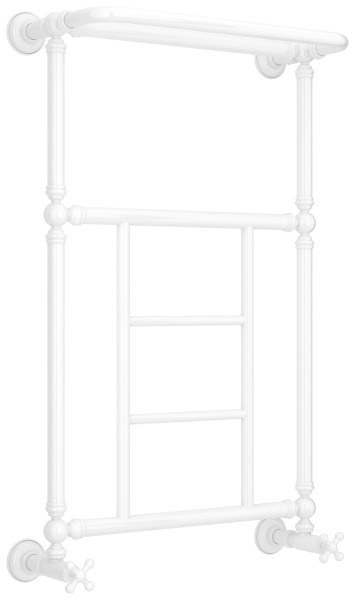 Полотенцесушитель водяной Сунержа Ренессанс 1452 50x86, белый