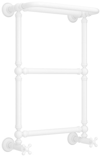 Полотенцесушитель водяной Сунержа Ренессанс 1385 40x66, белый матовый