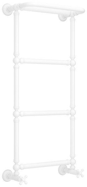 Полотенцесушитель водяной Сунержа Ренессанс 1385 40x96, белый матовый
