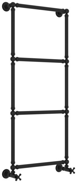 Полотенцесушитель водяной Сунержа Ренессанс 1304 50x126, черный матовый