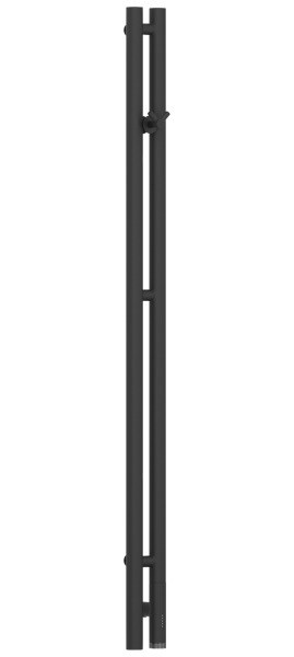 Полотенцесушитель электрический Сунержа Нюанс 3.0 8x120, тёмный титан муар