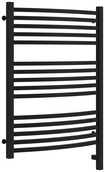 Полотенцесушитель электрический Сунержа Аркус 3.0 R 60x80, черный матовый