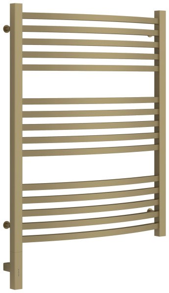 Полотенцесушитель электрический Сунержа Аркус 3.0 L 60x80, матовое золото