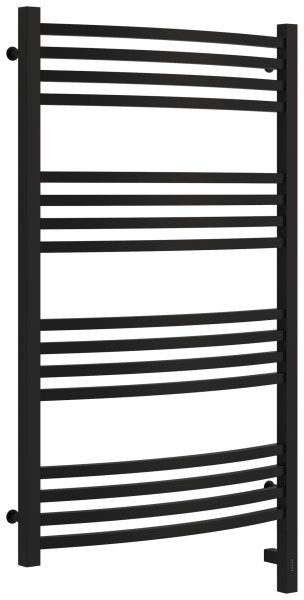 Полотенцесушитель электрический Сунержа Аркус 3.0 R 60x100, черный матовый
