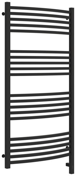 Полотенцесушитель электрический Сунержа Аркус 3.0 R 60x120, тёмный титан муар
