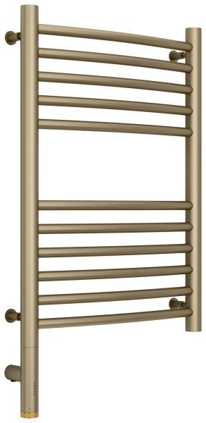 Полотенцесушитель электрический Сунержа Богема 3.0 L выгнутая 40x60, золотой шелк