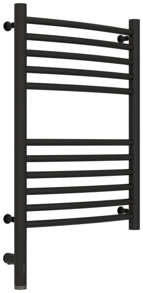 Полотенцесушитель электрический Сунержа Богема 3.0 L выгнутая 40x60, тёмный титан муар