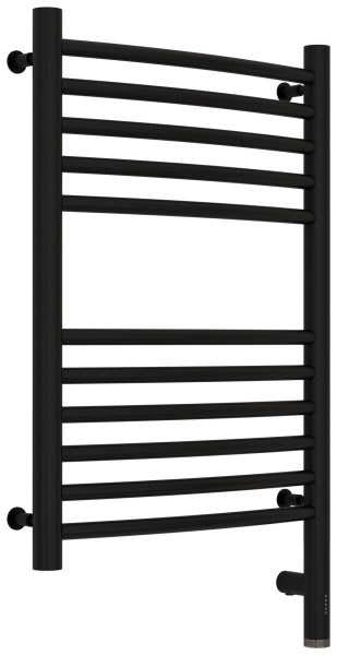 Полотенцесушитель электрический Сунержа Богема 3.0 R выгнутая 40x60, черный матовый