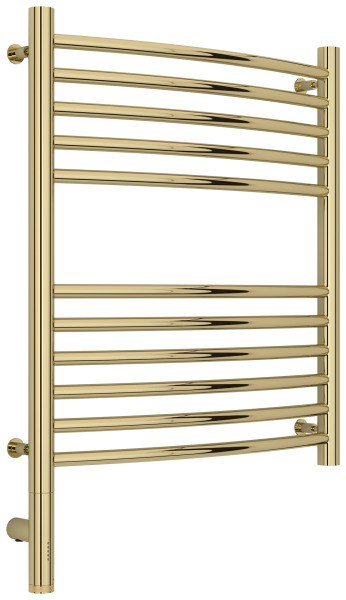 Полотенцесушитель электрический Сунержа Богема 3.0 L выгнутая 50x60, шампань