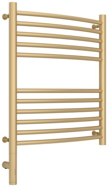 Полотенцесушитель электрический Сунержа Богема 3.0 L выгнутая 50x60, шампань матовая