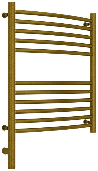 Полотенцесушитель электрический Сунержа Богема 3.0 L выгнутая 50x60, бронза