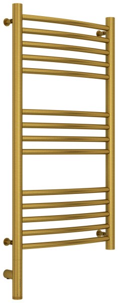 Полотенцесушитель электрический Сунержа Богема 3.0 L выгнутая 40x80, латунь