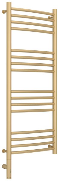 Полотенцесушитель электрический Сунержа Богема 3.0 L выгнутая 40x100, шампань матовая