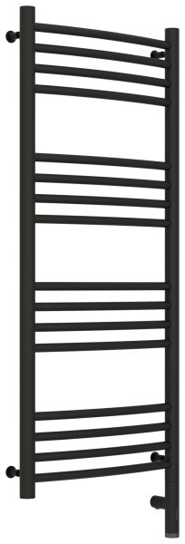 Полотенцесушитель электрический Сунержа Богема 3.0 R выгнутая 40x100, тёмный титан муар