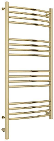 Полотенцесушитель электрический Сунержа Богема 3.0 L выгнутая 50x100, шампань