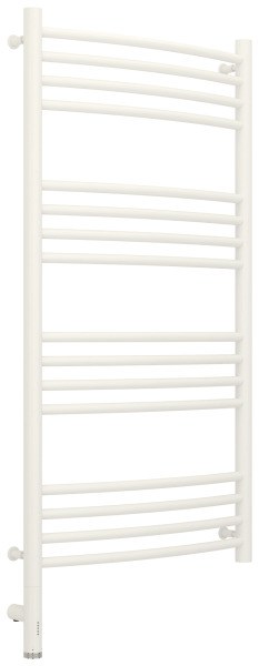 Полотенцесушитель электрический Сунержа Богема 3.0 L выгнутая 50x100, белый матовый