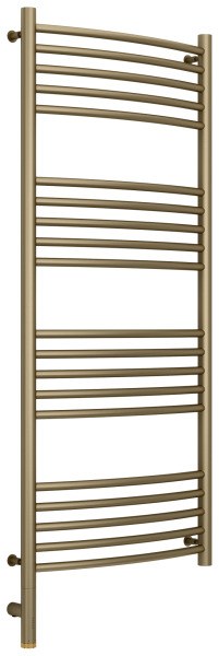 Полотенцесушитель электрический Сунержа Богема 3.0 L выгнутая 50x120, золотой шелк