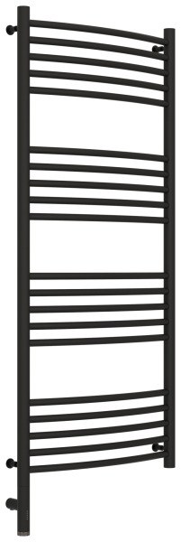 Полотенцесушитель электрический Сунержа Богема 3.0 L выгнутая 50x120, тёмный титан муар