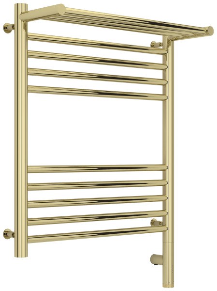 Полотенцесушитель электрический Сунержа Богема 3.0 R с полкой 50x60, шампань