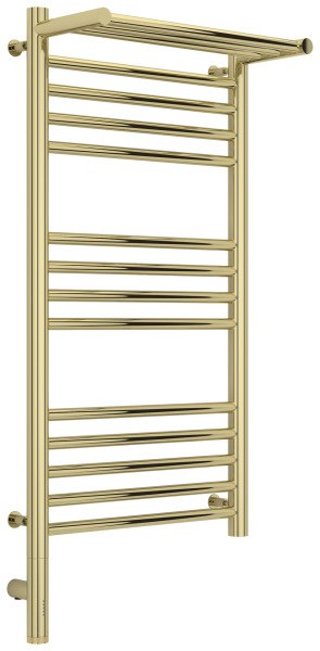 Полотенцесушитель электрический Сунержа Богема 3.0 L с полкой 40x80, шампань