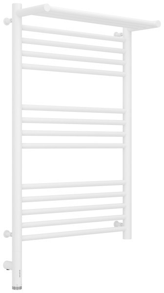Полотенцесушитель электрический Сунержа Богема 3.0 L с полкой 50x80, белый матовый