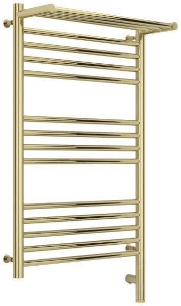 Полотенцесушитель электрический Сунержа Богема 3.0 R с полкой 50x80, шампань