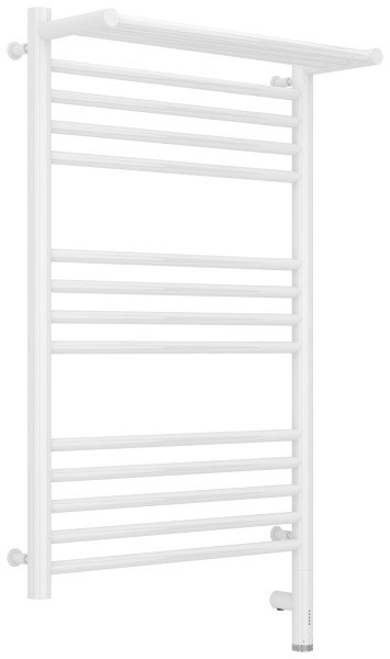 Полотенцесушитель электрический Сунержа Богема 3.0 R с полкой 50x80, белый