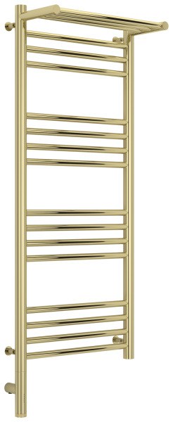 Полотенцесушитель электрический Сунержа Богема 3.0 L с полкой 40x100, шампань