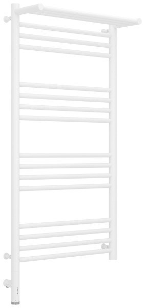 Полотенцесушитель электрический Сунержа Богема 3.0 L с полкой 50x100, белый матовый