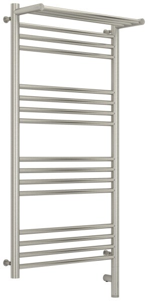 Полотенцесушитель электрический Сунержа Богема 3.0 R с полкой 50x100, сатин