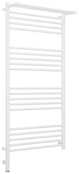 Полотенцесушитель электрический Сунержа Богема 3.0 L с полкой 60x120, белый матовый