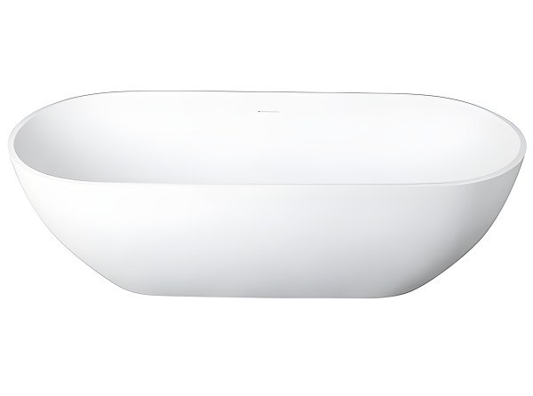 Ванна UNI-FLOW Oval FS307-1750 Matt White 175x76 из искусственного камня
