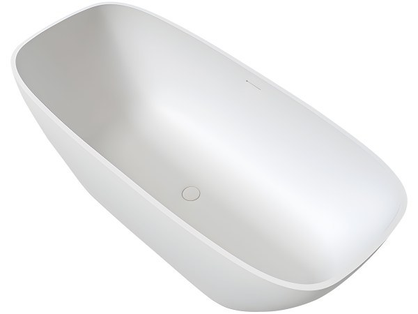 Ванна из искусственного камня UNI-FLOW Cono FS306-1700 Gloss White