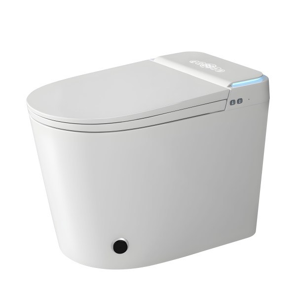 Приставной электронный унитаз-биде Abber Bequem AC1117S