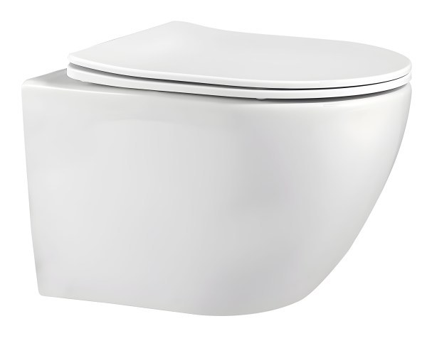 Подвесной унитаз Abber Bequem AC1100 с сиденьем с сиденьем