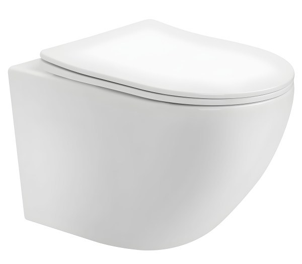 Подвесной унитаз Abber Bequem AC1100T с сиденьем с сиденьем