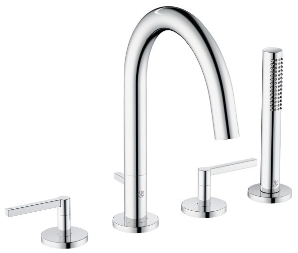 Смеситель для ванны Kludi Nova Fonte Puristic 204250515, хром, хром