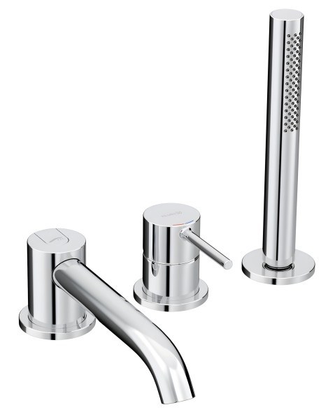 Смеситель для ванны Kludi Bozz 384480576, хром, хром