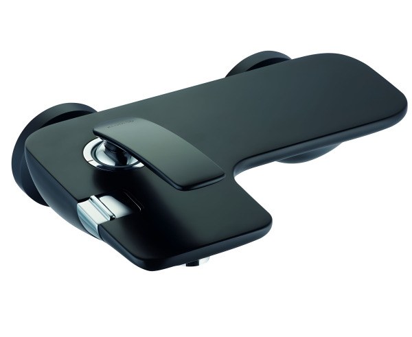 Смеситель для ванны Kludi Balance 524458775, черный матовый, черный матовый