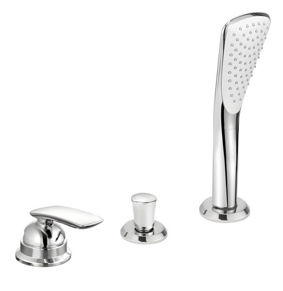 Смеситель для ванны Kludi Balance 524480575 без излива, хром без излива, хром