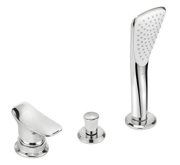 Смеситель для ванны Kludi Balance 534480575 без излива, хром без излива, хром