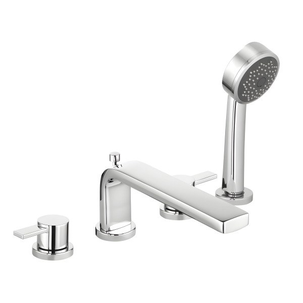 Смеситель для ванны Kludi Zenta 384240575, хром, хром