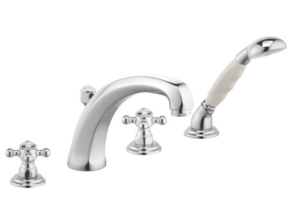 Смеситель для ванны Kludi Adlon 51524052, хром, хром