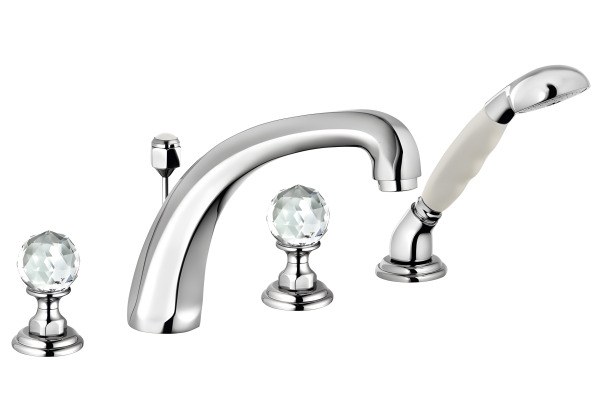 Смеситель для ванны Kludi Adlon 5152405G5, хром, хром