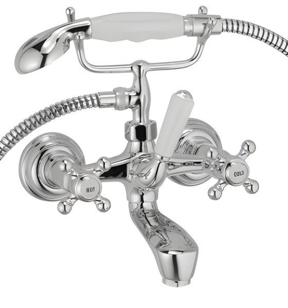 Смеситель для ванны Kludi Adlon 51441052, хром, хром