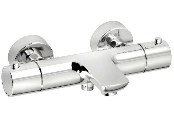 Смеситель для ванны Kludi Objekta 352010538 с термостатом, хром  с термостатом, хром