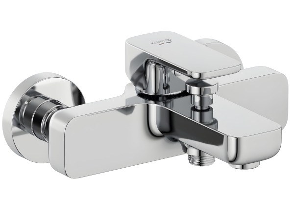 Смеситель для ванны Kludi Renon 426910575, хром, хром