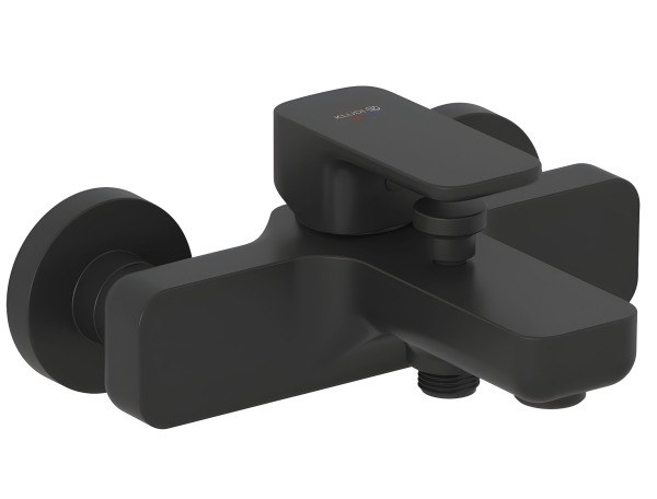Смеситель для ванны Kludi Renon 426913975, черный матовый, черный матовый