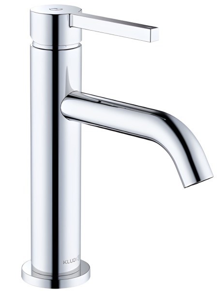 Смеситель для раковины Kludi Nova Fonte Pura 202880515 с донным клапаном, хром с донным клапаном, хром