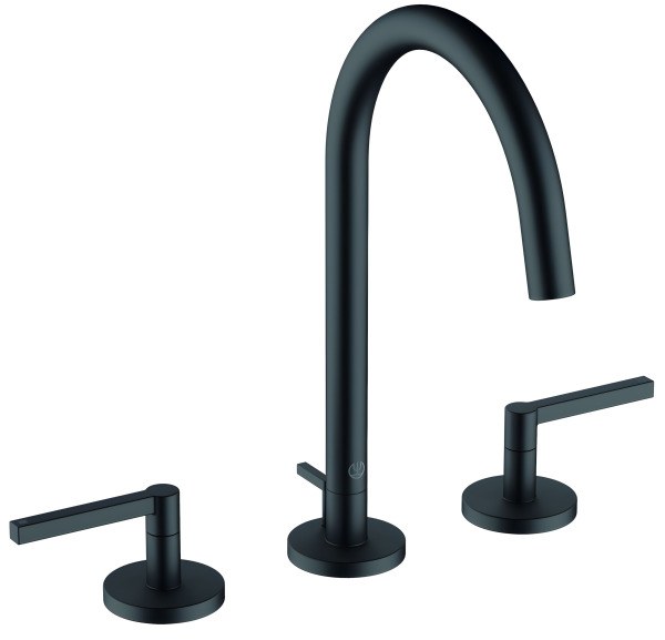 Смеситель для раковины Kludi Nova Fonte Puristic 201433915, черный матовый, черный матовый